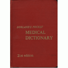 BERNHARD D. DAVIS M.D.: Dorland´s pocket medical dictionary