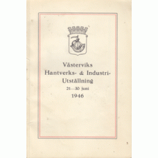 Västerviks hantverks- och industriutställning 21-30 juni 1946.