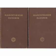 HAEDER, HERMANN: Maskinteknisk handbok bd 1-2: övers. från tysk
